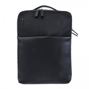 Nylon 18SA-6975M cu rucsac pentru laptop de călătorie impermeabil PU, suport pentru EVA de înaltă calitate, cu suport pentru accesorii pentru bagaje